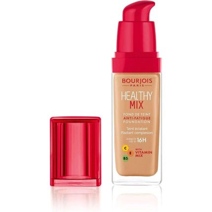 Bourjois Healthy Mix Anti - Fatigue Medium Coverage Liquid Foundation 56 Light Tan 3ml - Maison des fragrances