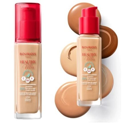 Bourjois Healthy Mix Clean & Vegan Foundation 50 Rose Ivory 30ml - Maison des fragrances