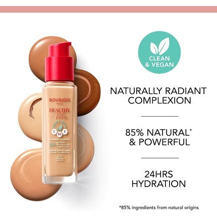 Bourjois Healthy Mix Clean & Vegan Foundation 52 Vanilla 30ml - Maison des fragrances