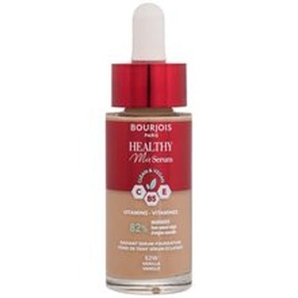 Bourjois Healthy Mix Clean Vegan Serum Foundation 30 Ml 58w Caramel - Maison des fragrances