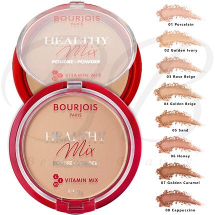 Bourjois Healthy Vitamin Mix Anti - Fatigue Matt Powder - Maison des fragrances