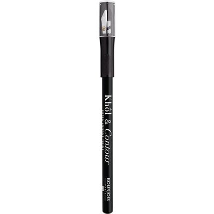 Bourjois Khol & Contour Eyeliner with Sharpener 001 Black - Maison des fragrances