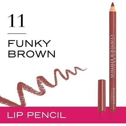 Bourjois Levres Contour Edition 11 Funky Brown Lip Liner 1.14g - Maison des fragrances