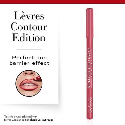 Bourjois Levres Contour Edition Lip Liner and Pencil 2 Cotton Candy Pinks 1.14g - Maison des fragrances