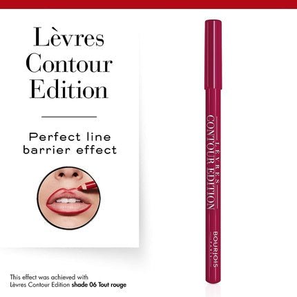 Bourjois Levres Contour Edition Lip Liner and Pencil 5 Berry Much Purples 1.14g - Maison des fragrances