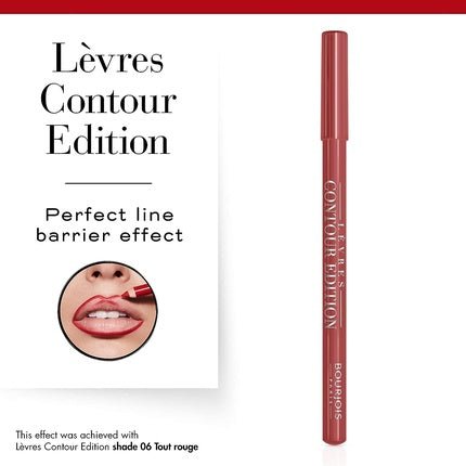 Bourjois Levres Contour Edition Lip Liner and Pencil Nude Wave 1.14g - Maison des fragrances