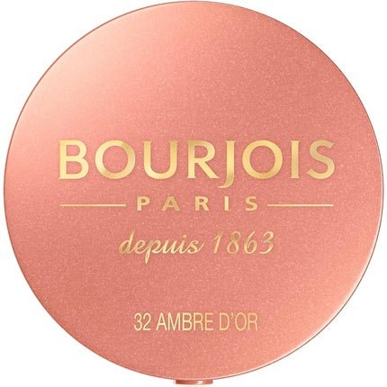 Bourjois Little Round Pot Blush 32 Ambre D or 2.5g - Maison des fragrances