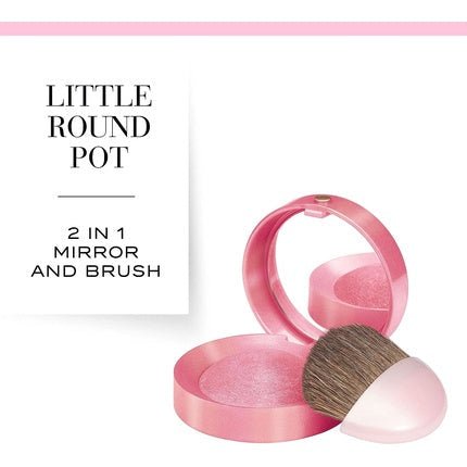 Bourjois Little Round Pot Blush 54 Rose Frisson - Maison des fragrances