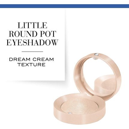 Bourjois Little Round Pot Eyeshadow 01 Blanc'voûtant 2.5 g - Maison des fragrances