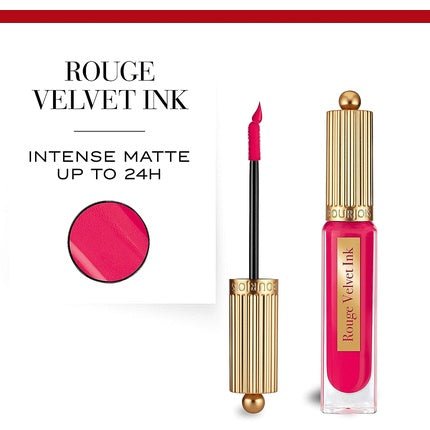 Bourjois Paris Rouge Velvet Ink 07 Fushia - Cha - Cha - Maison des fragrances