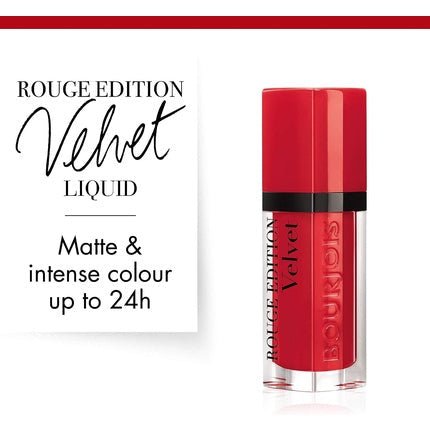 Bourjois Rouge Edition Velvet Liquid Lipstick 18 It's Redding Men 6.7ml - Maison des fragrances