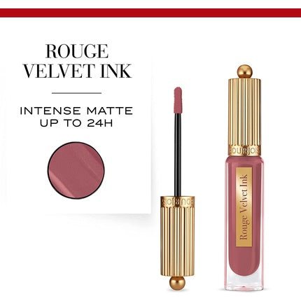 Bourjois Rouge Velvet Ink Lipstick 24 Cup Of Rose 3.5ml - Maison des fragrances