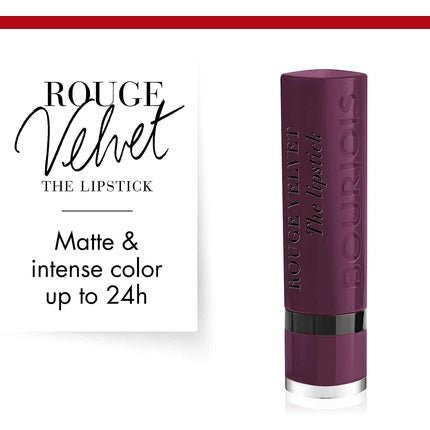 Bourjois Rouge Velvet Lipstick 20 Plum Royal - Maison des fragrances