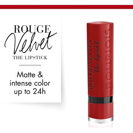 Bourjois Rouge Velvet The Lipstick 37 Fram - Baiser 2.4g - Maison des fragrances