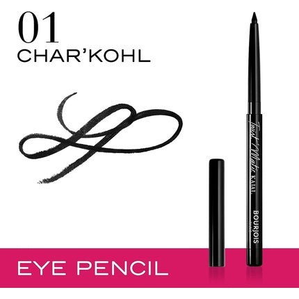 Bourjois Twist Matic Kajal Eyeliner - 01 Char'kohl - Maison des fragrances