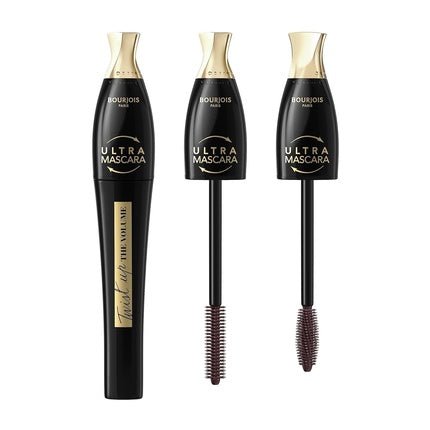 Bourjois Twist Up Mascara Ultra Brown 8ml + Bourjois Contour Clubbing Eyeliner 50 - 5.3g Brown + Green - Maison des fragrances