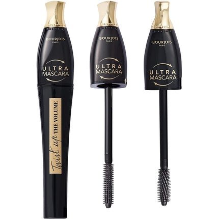 Bourjois Twist Up The Volume Mascara 001 Ultra Black 8ml - Maison des fragrances