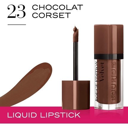 Bourjois Velvet Matte Lipstick 23 Chocolate Corset - Maison des fragrances