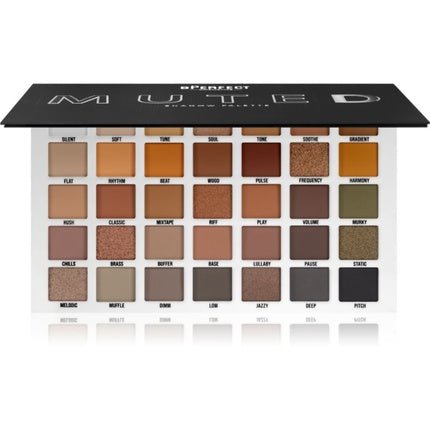 BPerfect Muted Eyeshadow Palette - 364 g - Maison des fragrances
