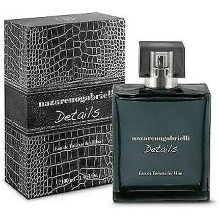 Nazareno Gabrielli Details For Him Eau de Toilette 100ml Spray Nazareno Gabrielli