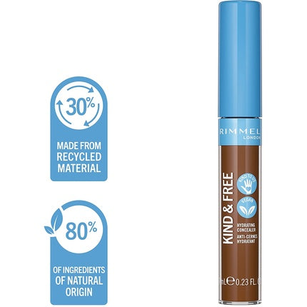 Rimmel London Kind & Free Hydrating Concealer 060 Deep 7ml - for Women