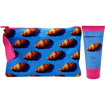 Breakfast Lovers Set Croissant by Pupa Milano for Women 6.76oz Body Lotion Purse - Maison des fragrances