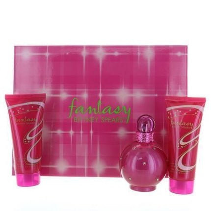 Britney Spears Fantasy 3-Piece Gift Set 3.3 Oz Eau de Parfum Unisexe - Maison des fragrances