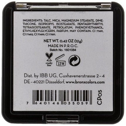 Bronx Colors Urban Cosmetics Cp05 Compact Powder Dark 12g - Maison des fragrances