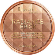 bronzer; Rimmel London Radiance Shimmer Brick Pressed Bronzer, 002 Medium, 12 g - Maison des fragrances