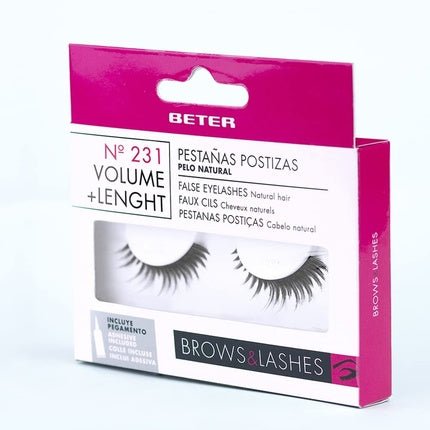 Brows&Lashes False Eyelashes No. 231 Volume+Length - Maison des fragrances