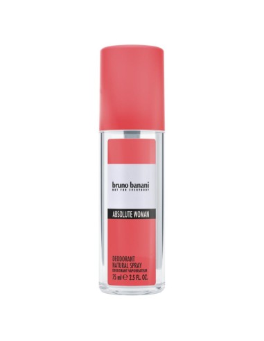 Bruno Banani Absolute Woman Deodorant in glass 75 ml (femme)