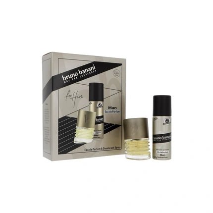 Bruno Banani Man Eau De Parfum 30ml And Deodorant Spray 50ml Set - Maison des fragrances