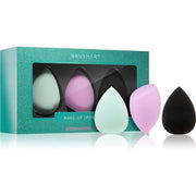 BrushArt Make - up Sponge Set AQUAMARINE GREEN (3 pcs) - Maison des fragrances