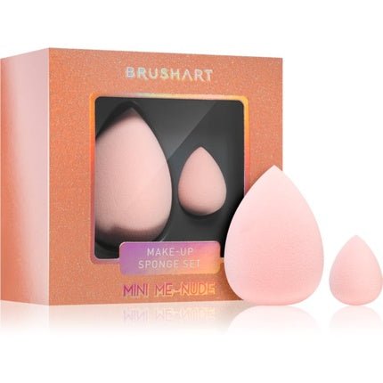 BrushArt Make - up Sponge Set Mini Me - Nude, Color: Nude, Size: Mini - Maison des fragrances