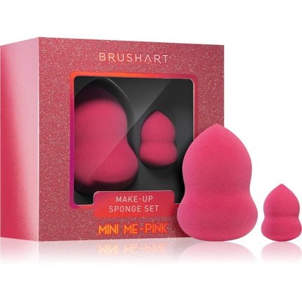 BrushArt Make - up Sponge Set Mini me - Pink, Mini Size - Maison des fragrances