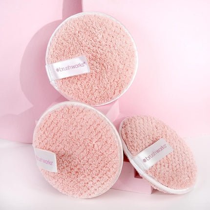 Brushworks HD Reusable Makeup Remover Pads - Pack of 3 - Maison des fragrances