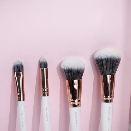 Brushworks Travel Set Pink & Gold - Maison des fragrances