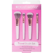 Brushworks Travel Set Pink & Gold - Maison des fragrances