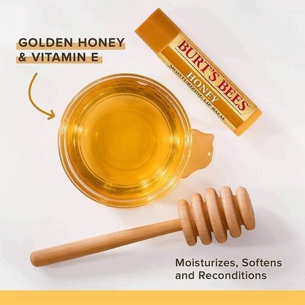 Burt's Bees 100% Natural Lip Balm Beeswax with Honey 4.25g - Maison des fragrances