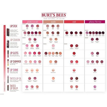 Burt's Bees Satin Lipstick Russet River 3.4g - Maison des fragrances