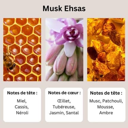 Business Square Bs AYAT s Musk Ehsaas Extract - Unisex Attar Alcohol Free 12ml Unisexe - Maison des fragrances