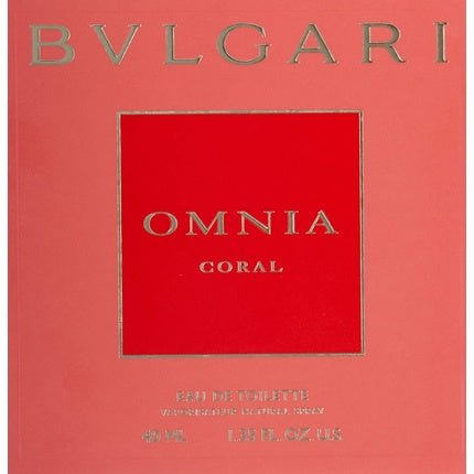 Bvlgari Omnia Coral Eau de Toilette 40ml Unisexe - Maison des fragrances