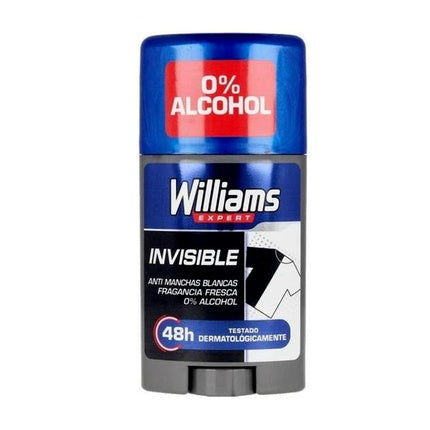 Invisible 48H Deodorant Stick 75ml Williams