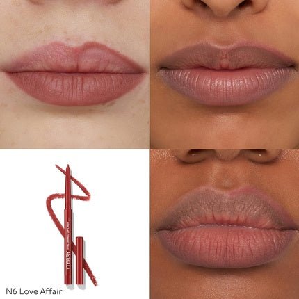 By Terry Hyaluronic Lip Liner Pencil Defines the Lips Creamy Hydrating Formula Intensely Pigmented Long - lasting Coverage Vegan Love Affair 0.05oz - Maison des fragrances