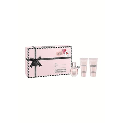 Viktor & Rolf Flowerbomb Gift Set New & Sealed + BL + BC Coffret (Coffret) Mixte 30ml