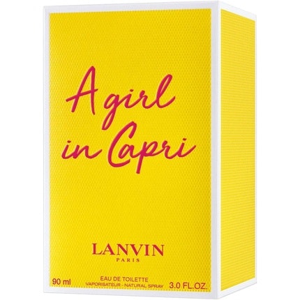 Lanvin A Girl In Capri Eau De Toilette 90ml For Women