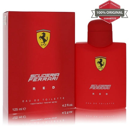 Ferrari Scuderia Red Cologne EDT Spray for Men Ferrari