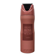 Lattafa Velvet Rose d Deodorant 6.7 Ounce pour femme