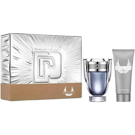 Paco Rabanne - Invictus Set  Eau De Toilette Spray 100ml + Shower Gel 100ml Paco Rabanne