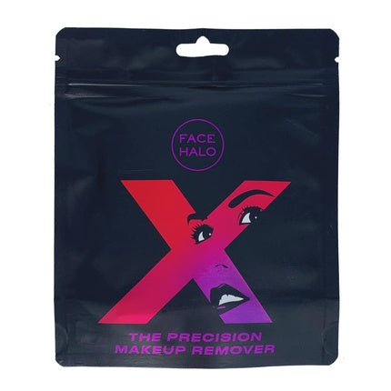 Face Halo X Eye Makeup Remover Wipes Remove Makeup with Just Water Reusable Microfiber Makeup Touch-Up Mini Towel Erases Makeup in Hard To Reach and Sensitive Areas 2-Pack